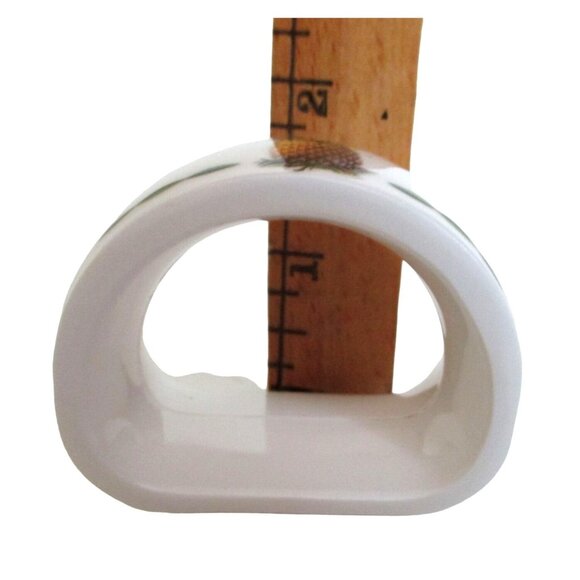 4 Vinage Pineapple Napkin Rings Holders - Dining Tableware Accessories - Pineapp - Picture 4 of 5